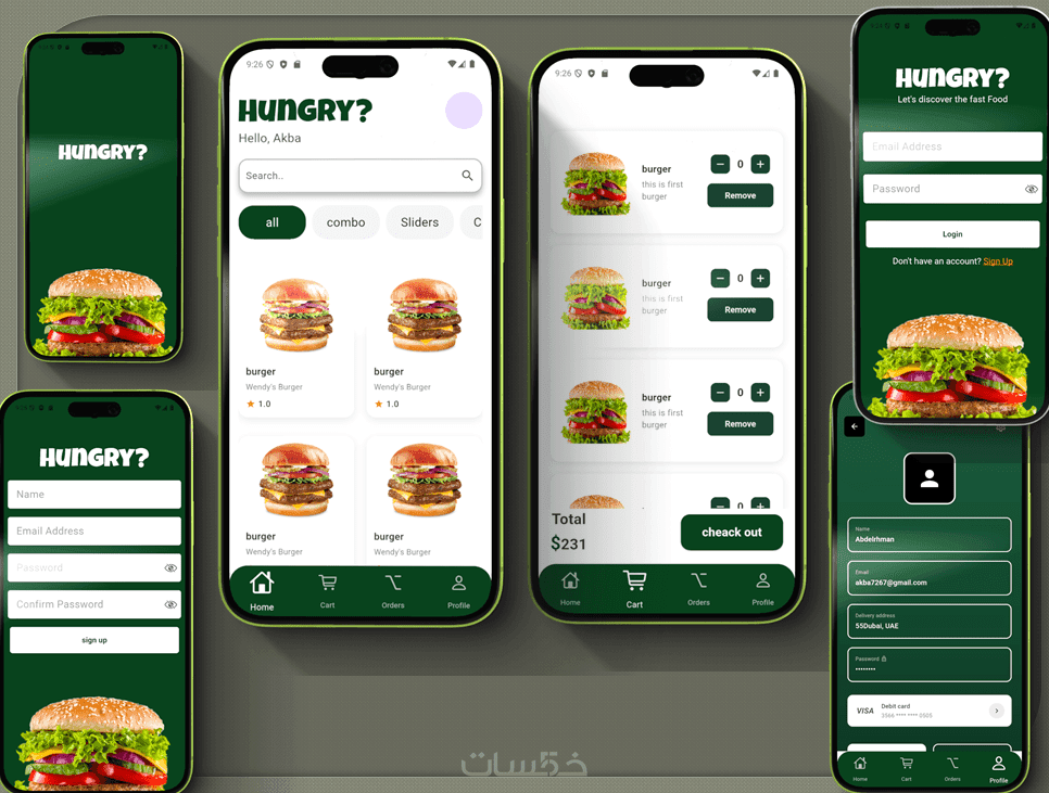 Hungry App – Food Delivery